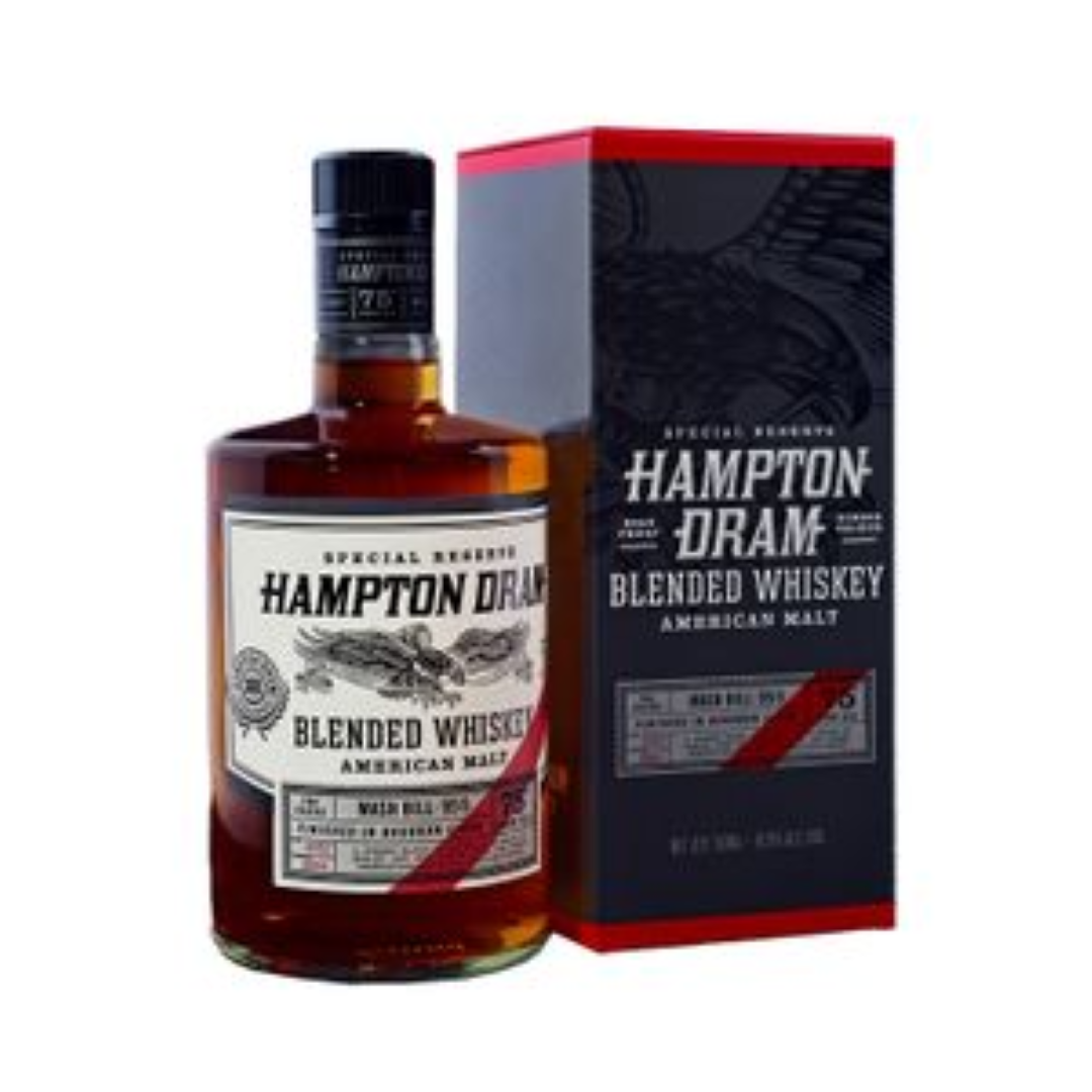 HAMPTON DRAM BLENDED WHISKEY 750ML